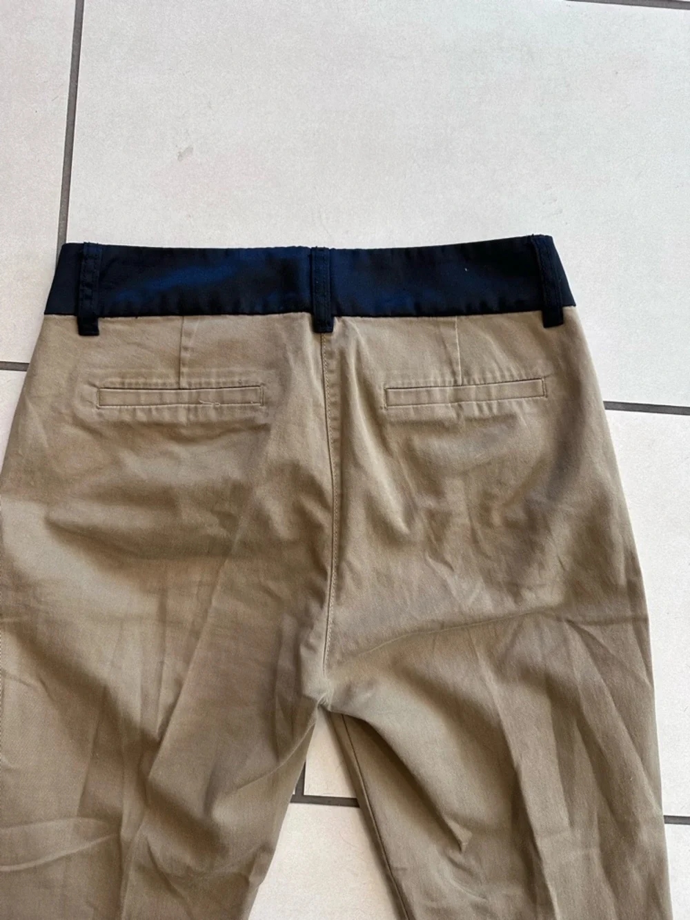 Women’s slacks with ribbon trim